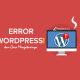 Galat Error WordPress yang Sering Terjadi dan Cara Mengatasinya