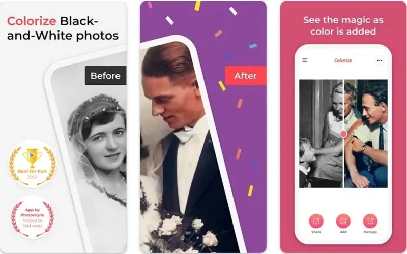 AI Colorize - Color to Old Photos